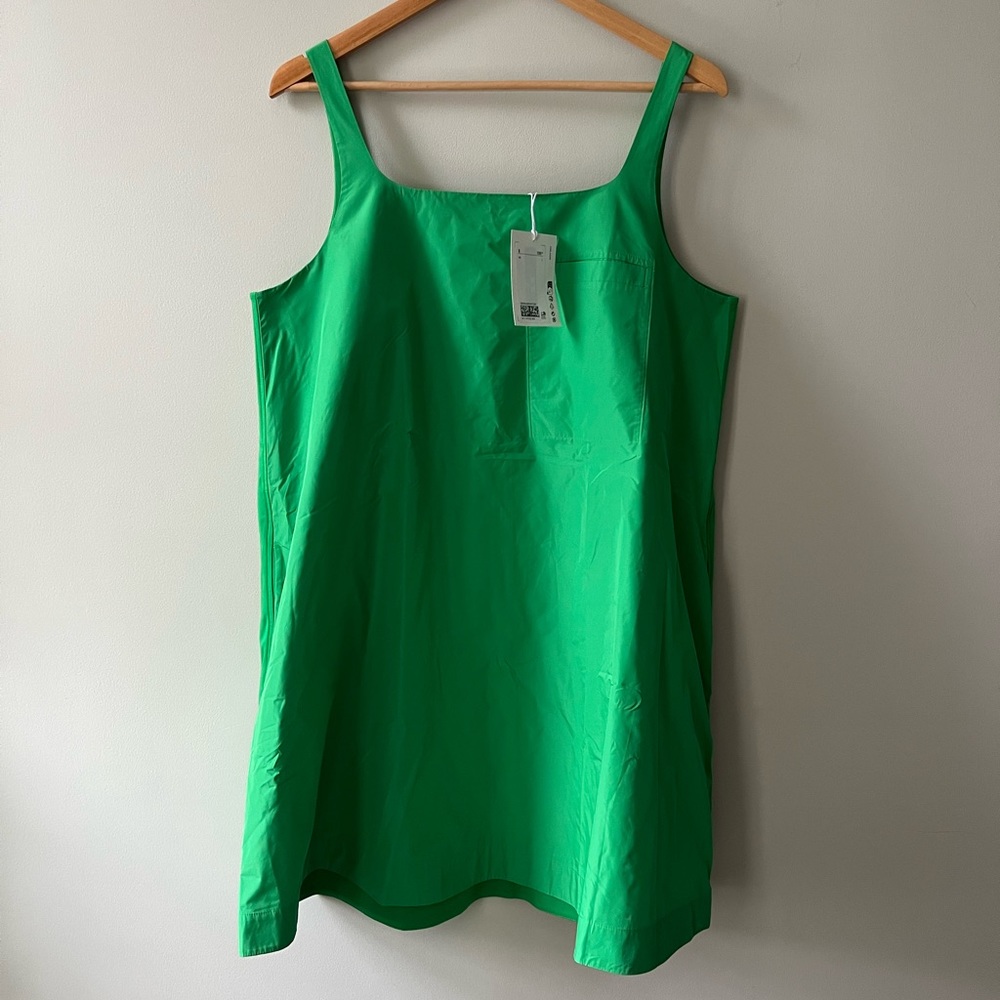 New COS Contrast Panel Mini Dress